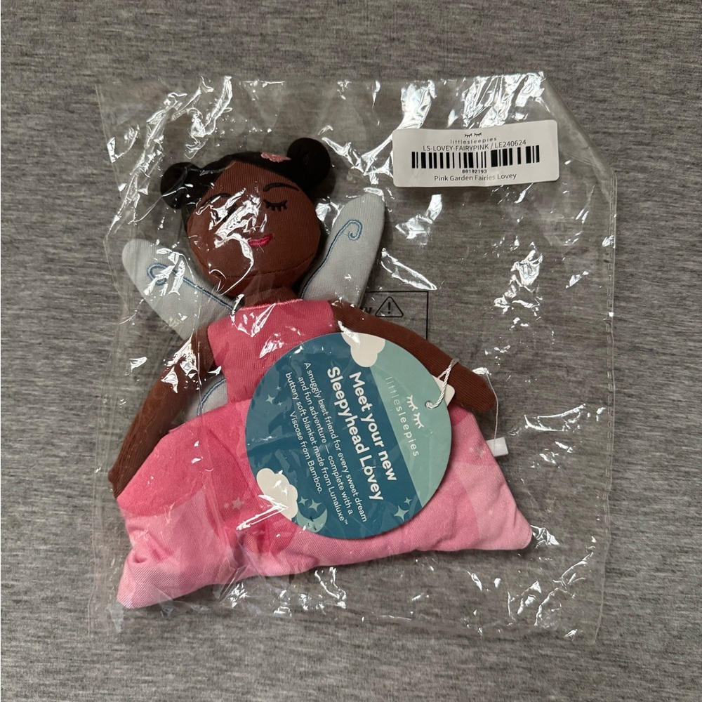 FLASH SALE* Little Sleepies Pink Fairy Lovey